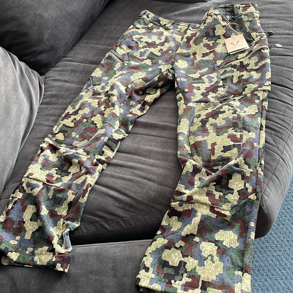 Forloh men’s allclima stretch woven twill pant